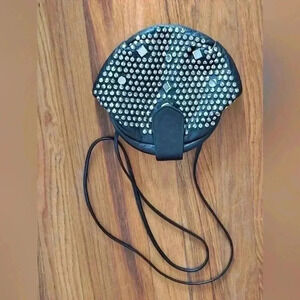 Atalla Genuine Leather Purse with studs EUC